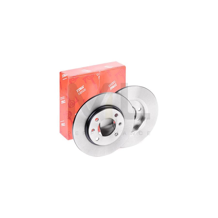 TRW DF2581 Brake Disc Solid, Painted - 1 piece