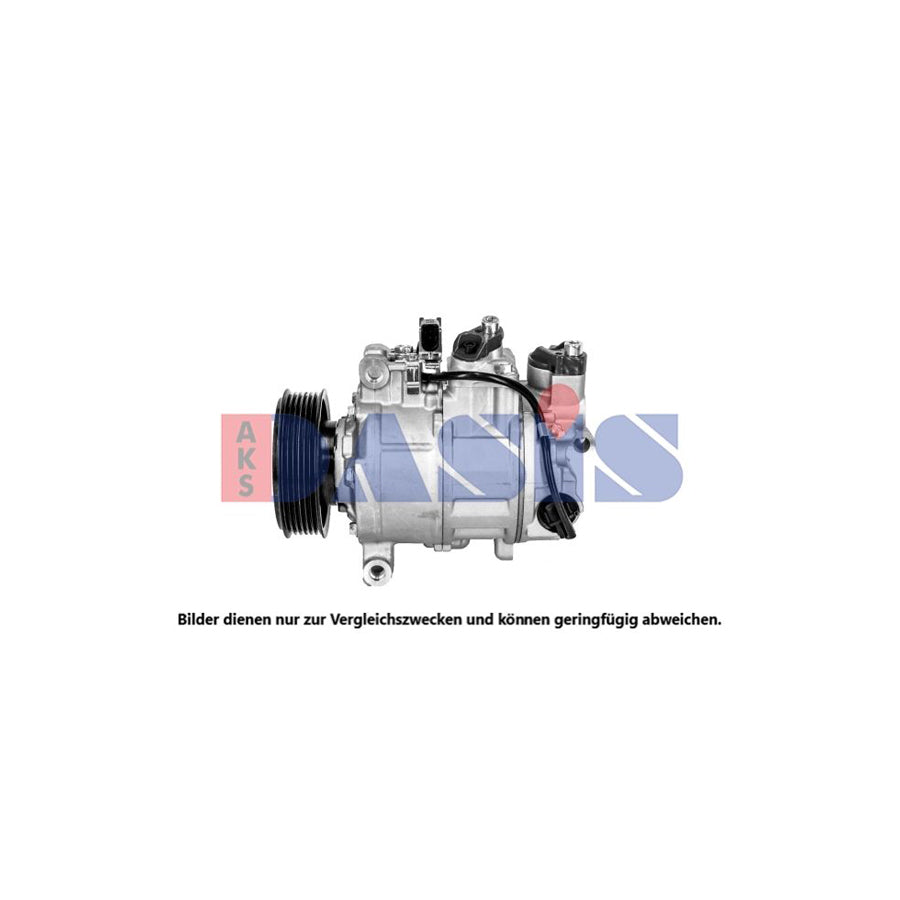 AKS Dasis 852727N Compressor, Air Conditioning for VW Phaeton (3D1, 3D2, 3D3, 3D4, 3D6, 3D7, 3D8, 3D9)