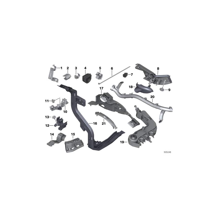 Genuine BMW 12518514473 F30 F20 F32 Holder (Inc. 328iX, 435iX & M4 CS)