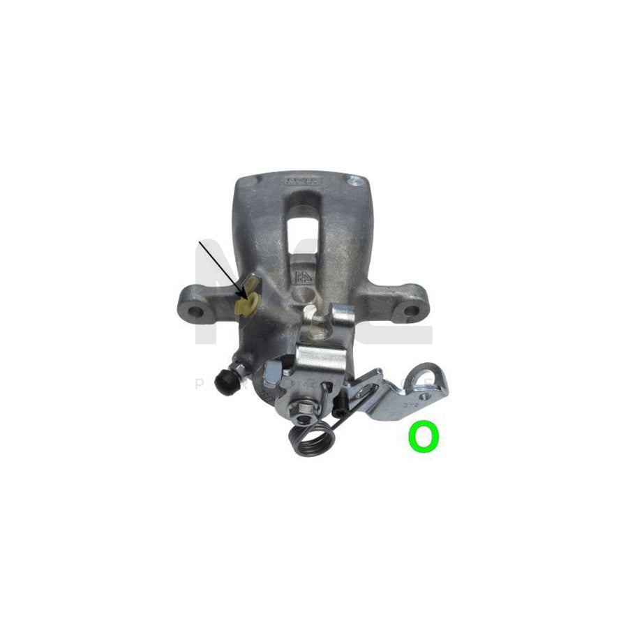 TEXTAR 38130800 Brake Caliper for OPEL Zafira B (A05) without holder