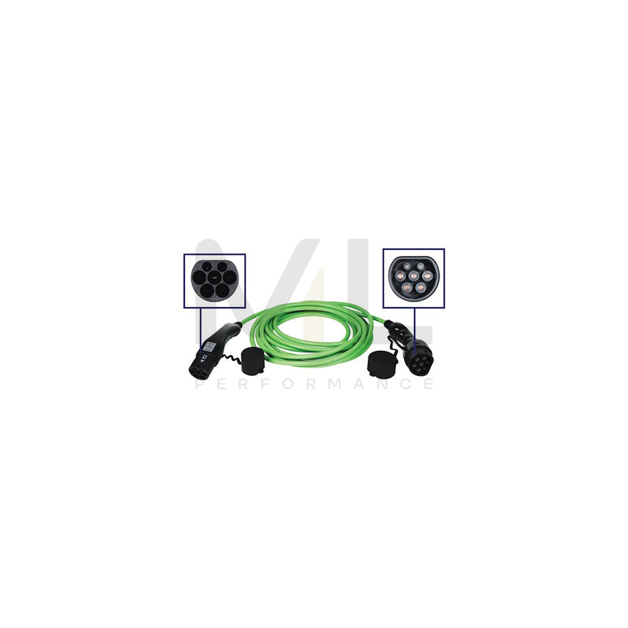 BLAUPUNKT 0270006 Charging cable Charging coupler type 2, Charging plug type 2, 32A, 22kW, 8m, Phases 3, 450V, IP54