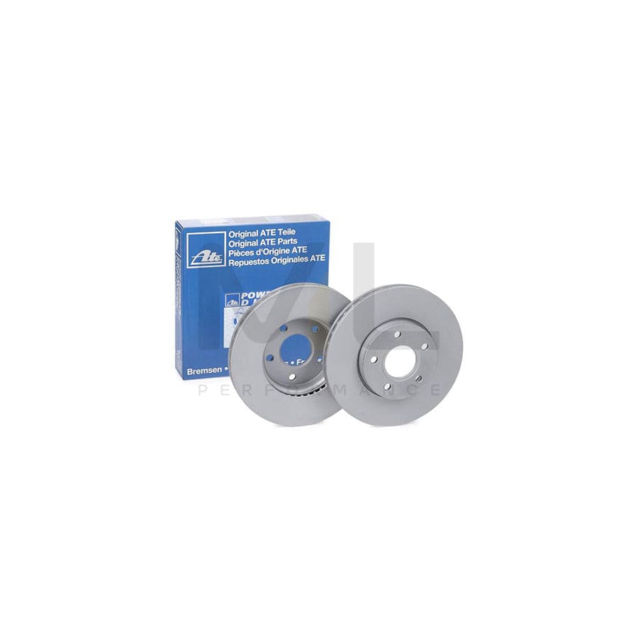 ATE 24.0125-0203.1 Brake Disc for VOLVO V40 Estate Vented, Coated, High-carbon - 1 piece