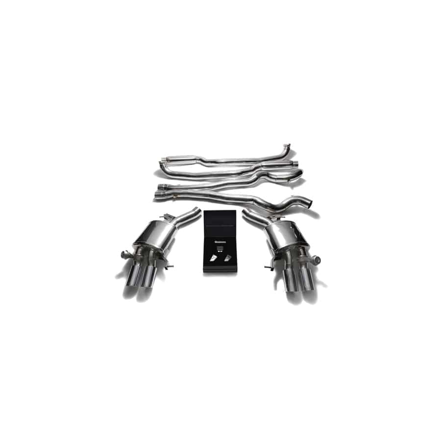 Armytrix BMF6M-QS11C Valvetronic Exhaust System BMW M6 F12 | F13 2013-2019 with Quad Chrome 3.5"