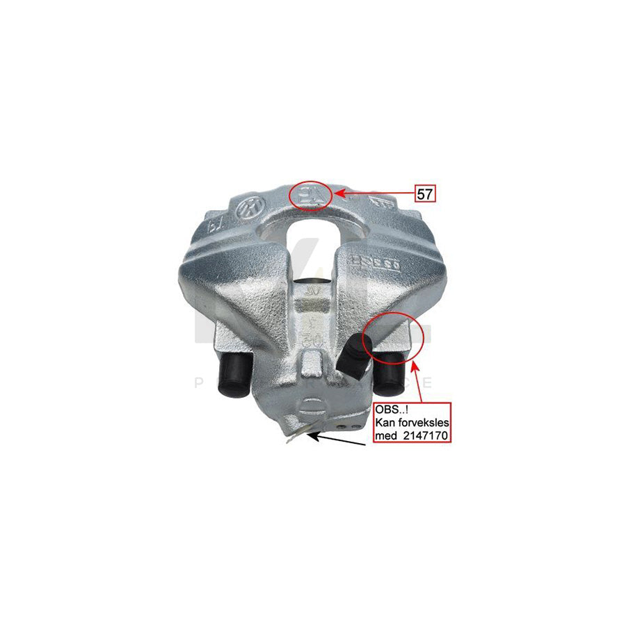 TEXTAR 38079500 Brake Caliper for VW TRANSPORTER without holder