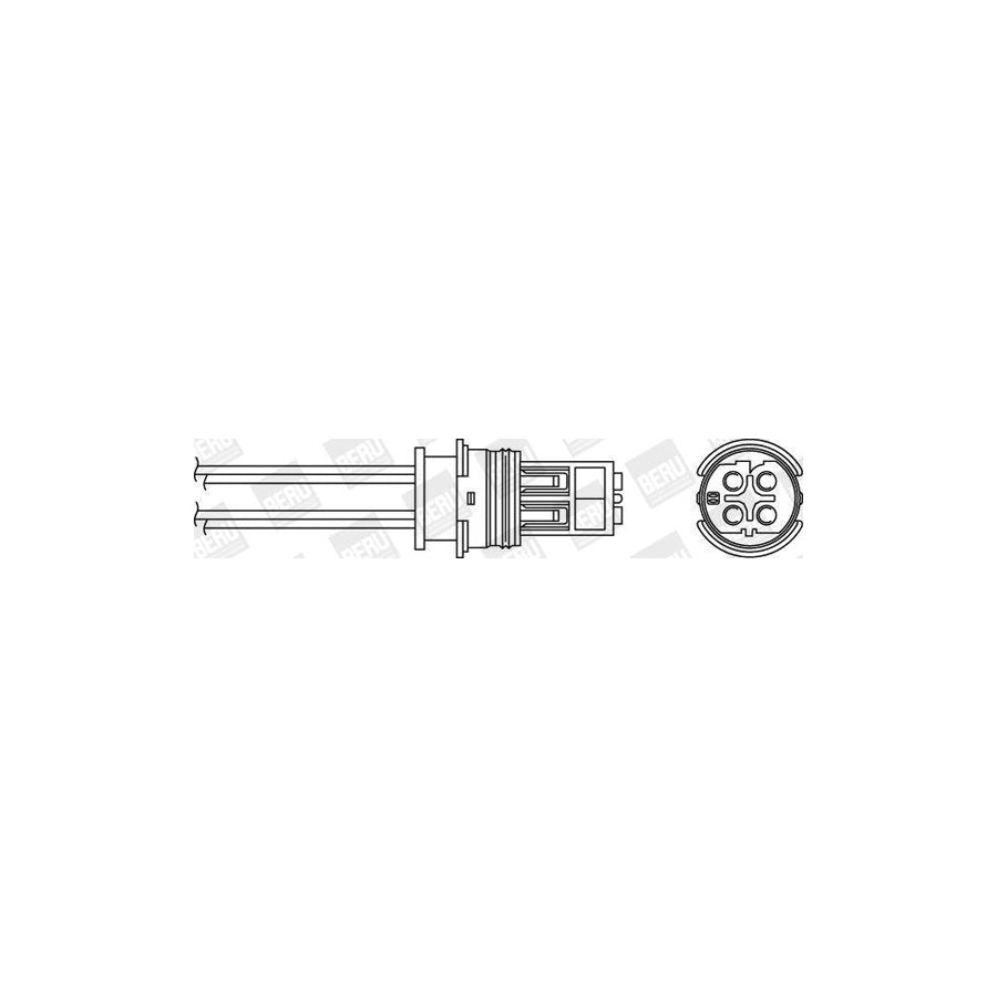Beru Oph043 Lambda Sensor