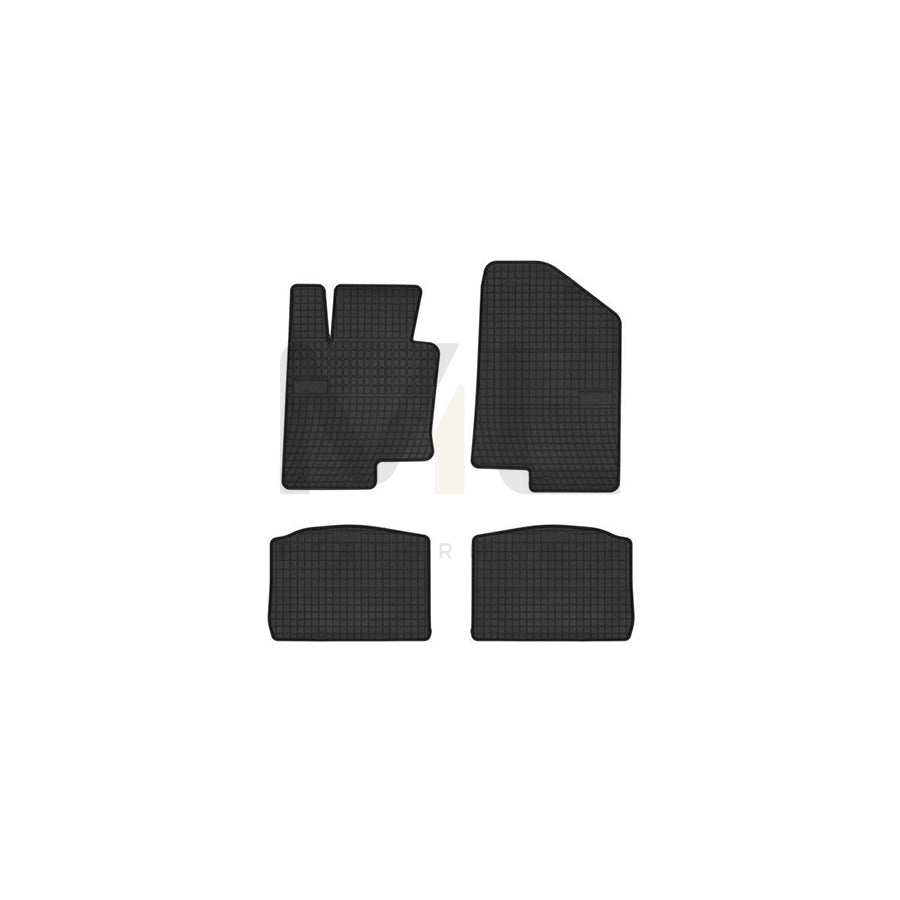 FROGUM Tailored 0426 Floor mat set for KIA Optima / K5 (TF) Elastomer, Front and Rear, Quantity: 4, Black, (LHD)