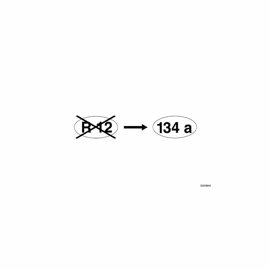 Genuine BMW 82319067400 E23 Retrofit Kit R12 -> R134A (Inc. 735i, 730 & 733i)