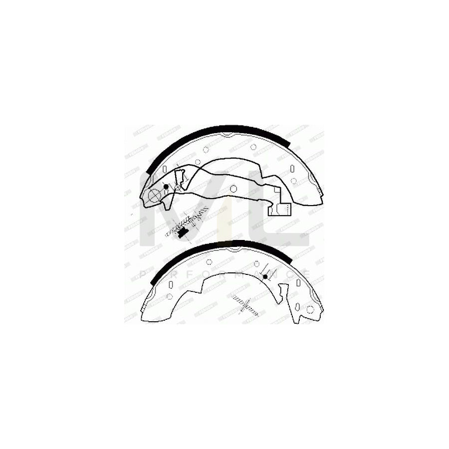 Ferodo Premier FSB76R Brake Shoe Set