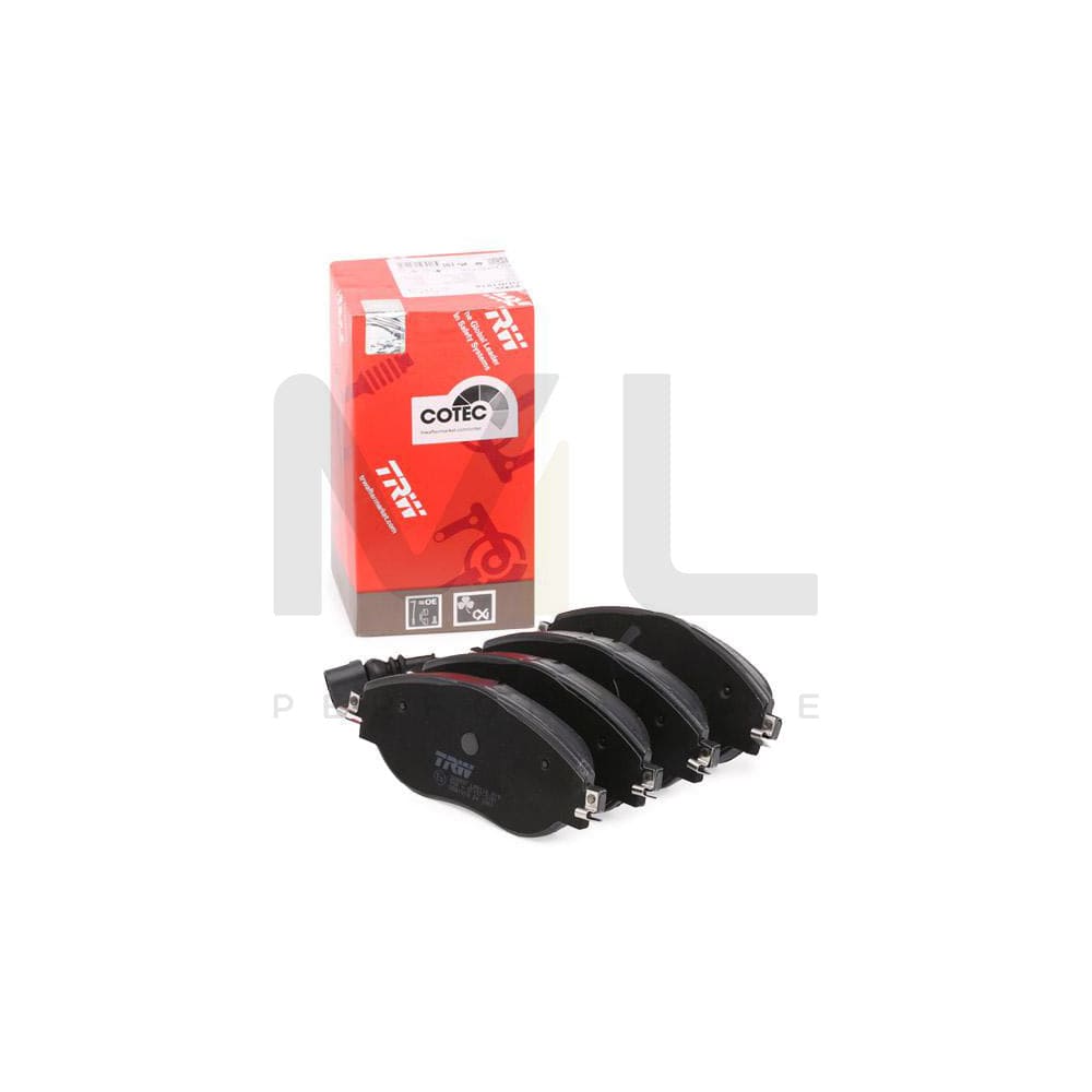 TRW Gdb1918 Brake Pad Set Cotec, Incl. Wear Warning Contact