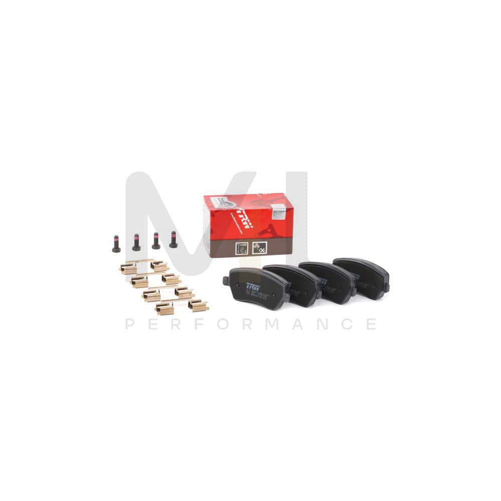 TRW Cotec Gdb3396 Brake Pad Set With Acoustic Wear Warning, With Brake Caliper Screws, With Accessories