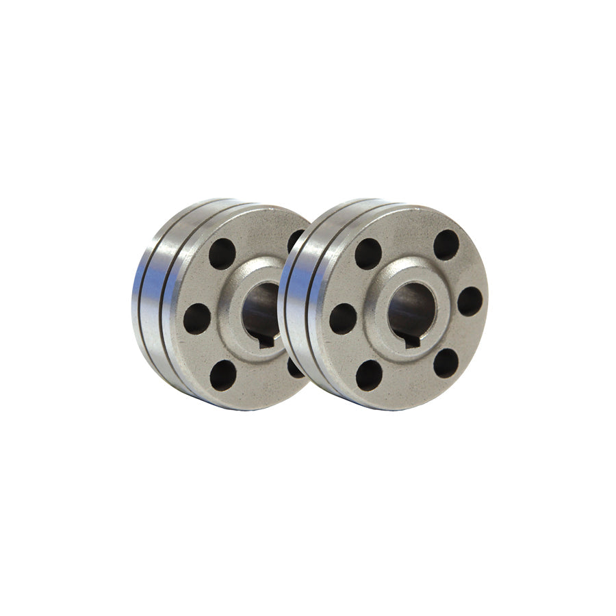 Gys 046849 Set Of 2 Drive Rolls Type B - Ø 1/1.2 - Steel Welding Accessories
