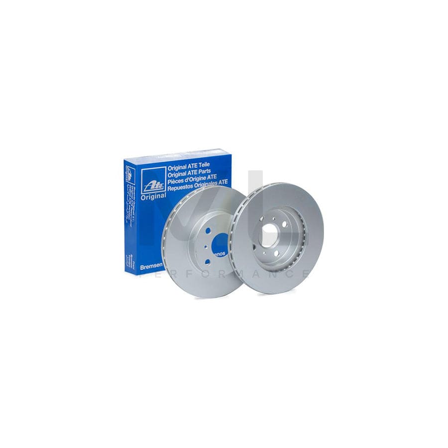 ATE 24.0122-0158.1 Brake Disc for TOYOTA COROLLA Vented, Coated - 1 piece