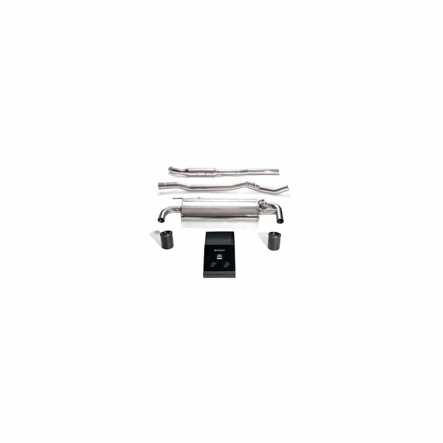 Armytrix MNF54-DC38 Valvetronic Exhaust System Mini Clubman JCW 2.0L F54 2019+ with Dual Carbon Fiber 4"