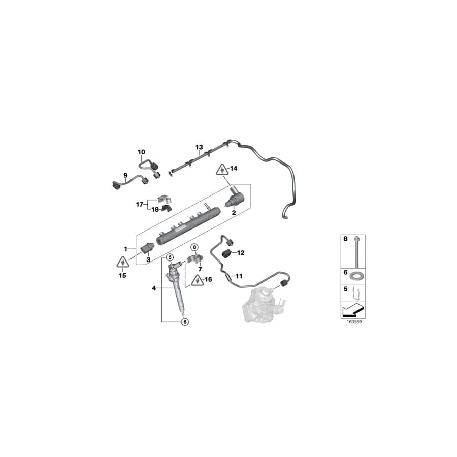 Genuine BMW Mini 12527507257 F34 E60 F07 Socket Housing (Inc. 318dX, 530xi & One 55kW)