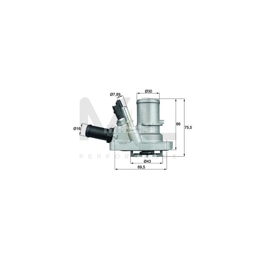 MAHLE ORIGINAL TI 171 88 Engine thermostat for FIAT Strada Pickup (178) Opening Temperature: 88��C | ML Performance Car Parts