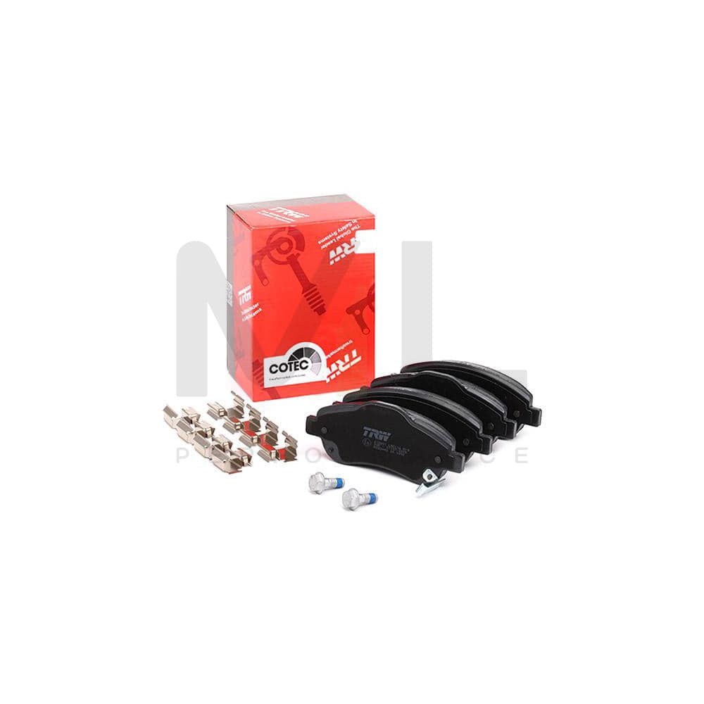 TRW Cotec Gdb3445 Brake Pad Set For Honda Cr-V With Acoustic Wear Warning, With Brake Caliper Screws, With Accessories