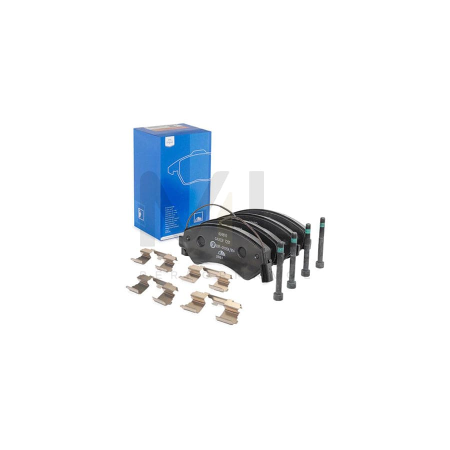 ATE 13.0460-4810.2 Brake pad set incl. wear warning contact, with brake caliper screws, with accessories