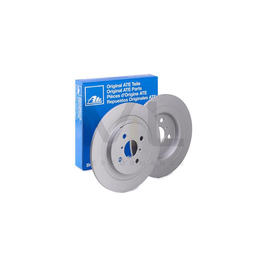 ATE 24.0109-0142.1 Brake Disc Solid, Coated - 1 piece