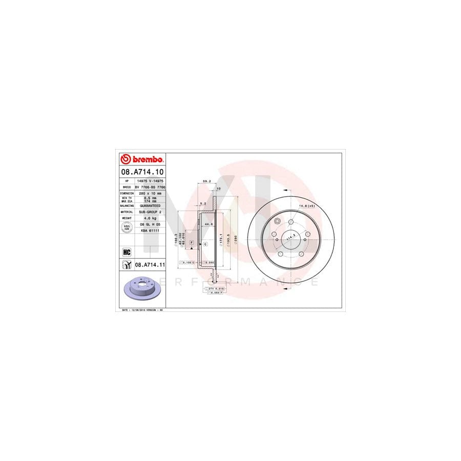 brembo-08-a714-10-brake-disc-for-toyota-avensis-solid-high-carbon