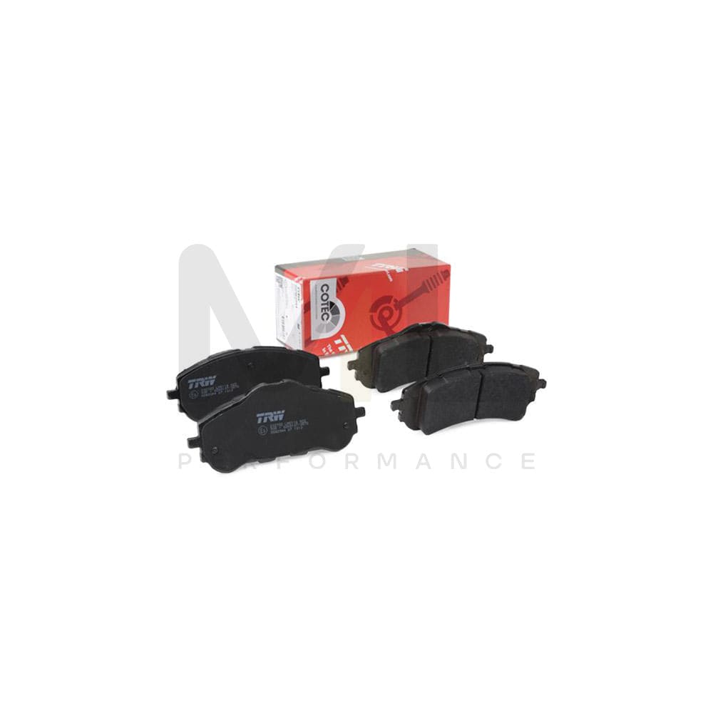TRW Cotec Gdb2044 Brake Pad Set Not Prepared For Wear Indicator