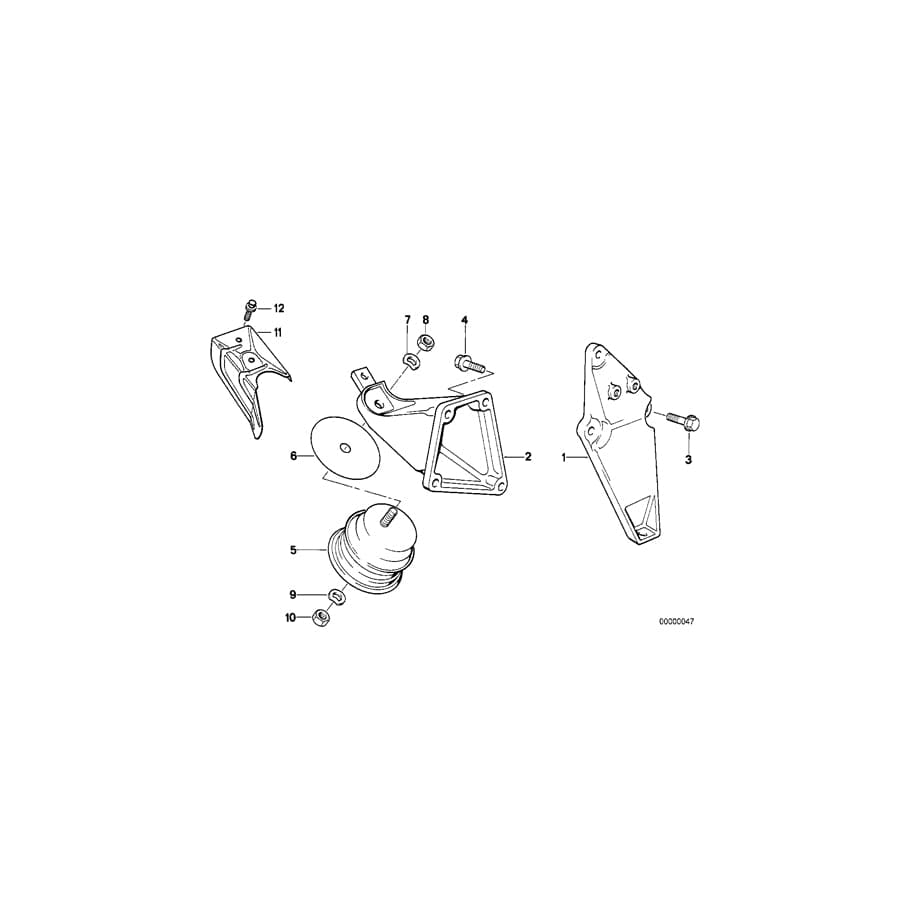 Genuine BMW 11811137053 E30 Heat Resistant Plate (Inc. 318i & 318is)
