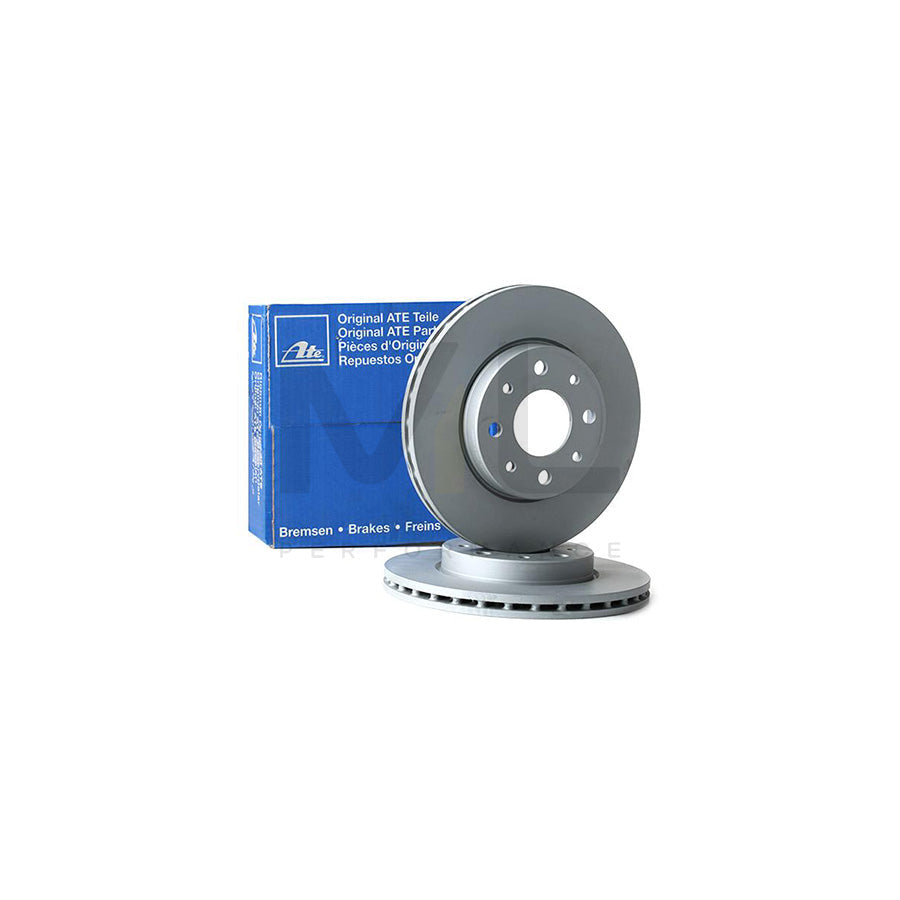 ATE 24.0120-0184.1 Brake Disc Vented, Coated - 1 piece