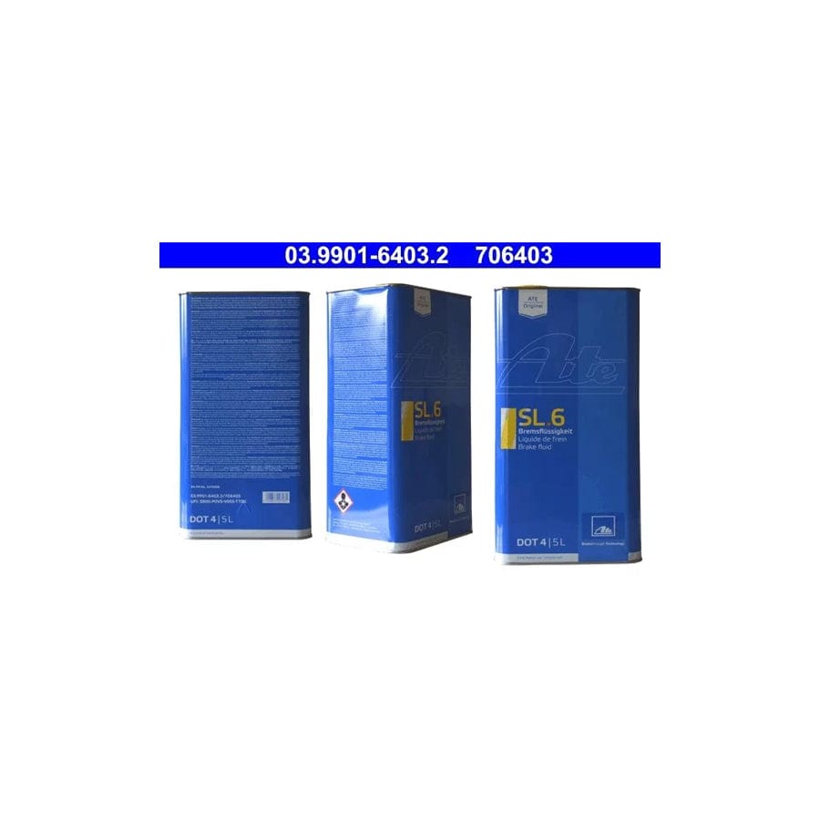 ATE Dot 4 03.9901-6403.2 Brake Fluid