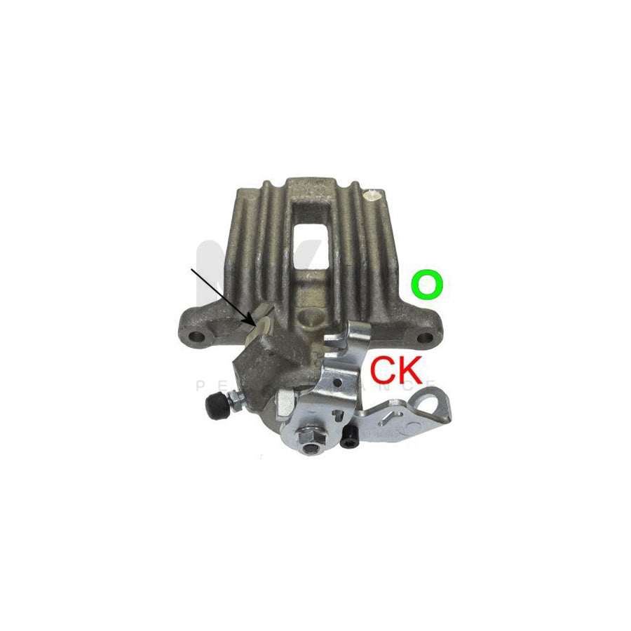 TEXTAR 38035400 Brake Caliper without holder