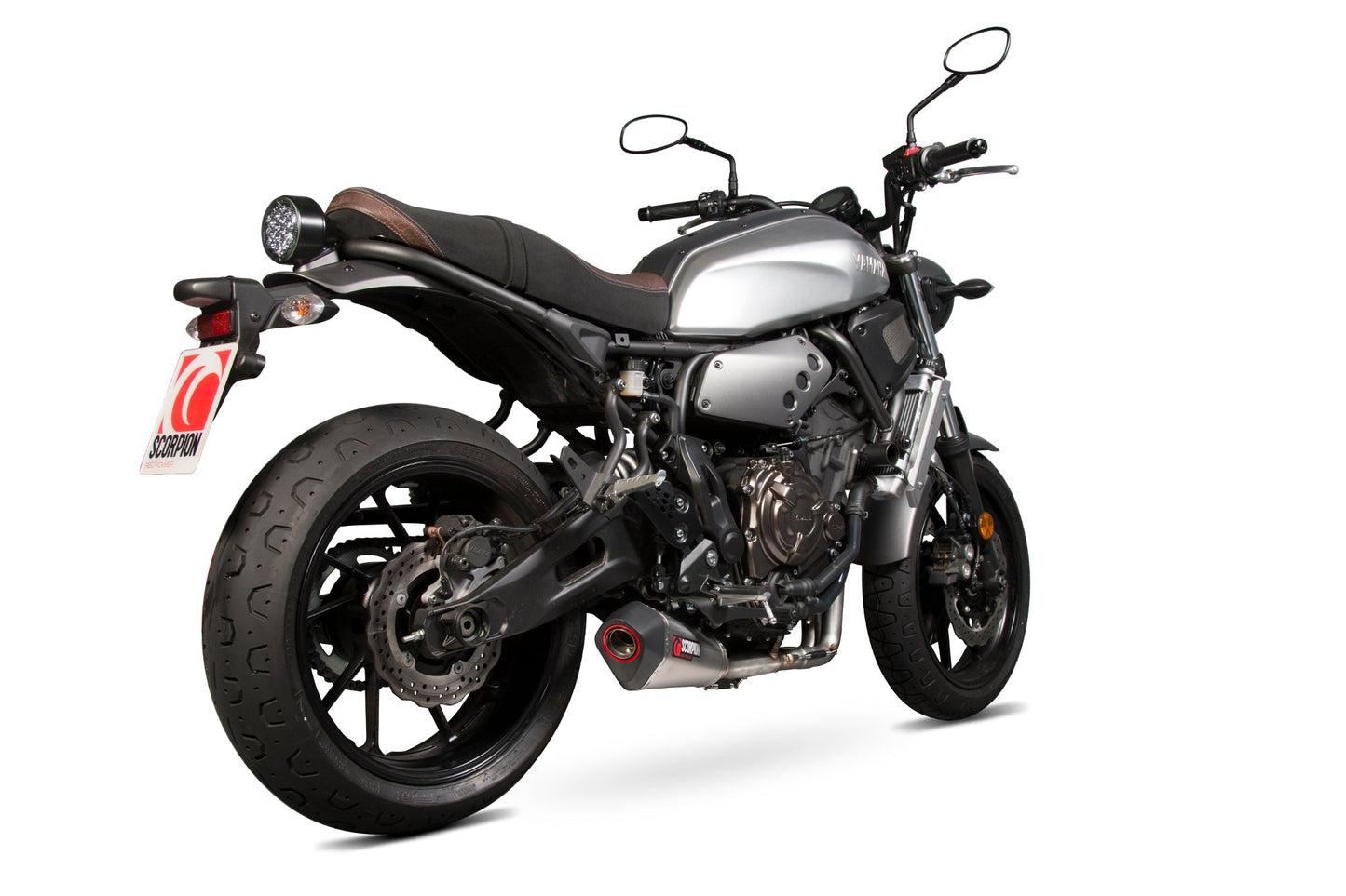 Scorpion RYA103SYSTEO Yamaha Serket Taper Full System - Titanium Sleeve (XSR700 / XSR700 Xtribute) | ML Performance UK UK