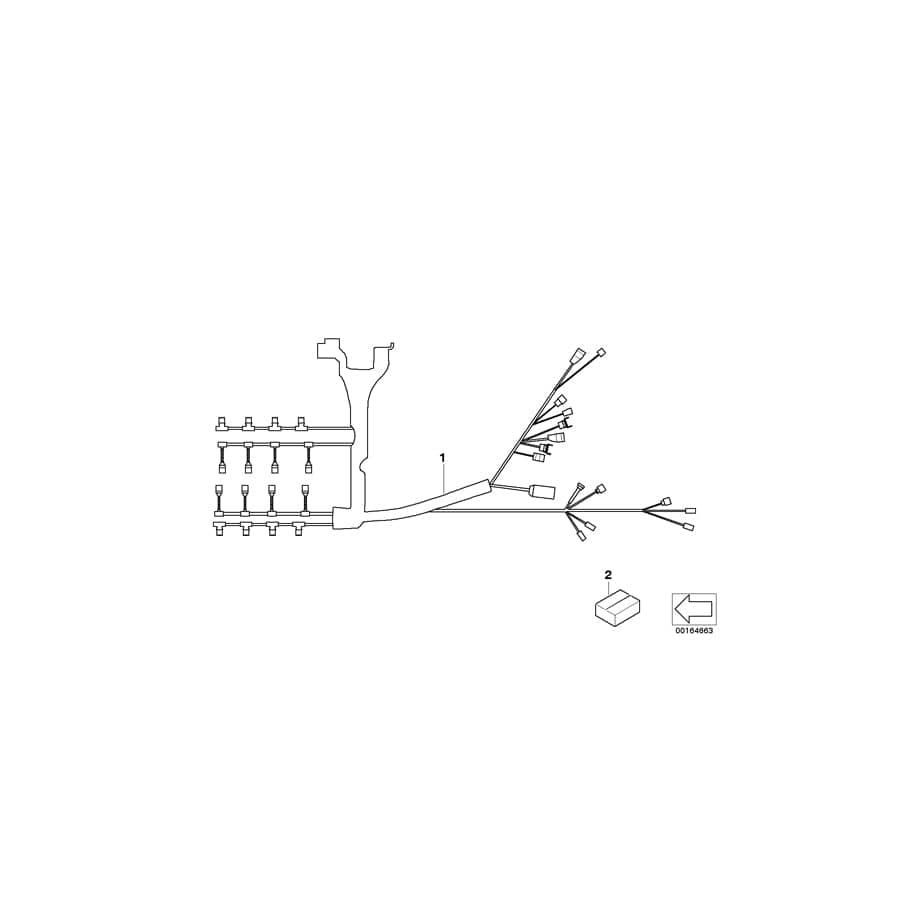 Genuine BMW 12517841385 E90 E92 E93 Repair Kit Intake Temperature Sensor (Inc. M3)