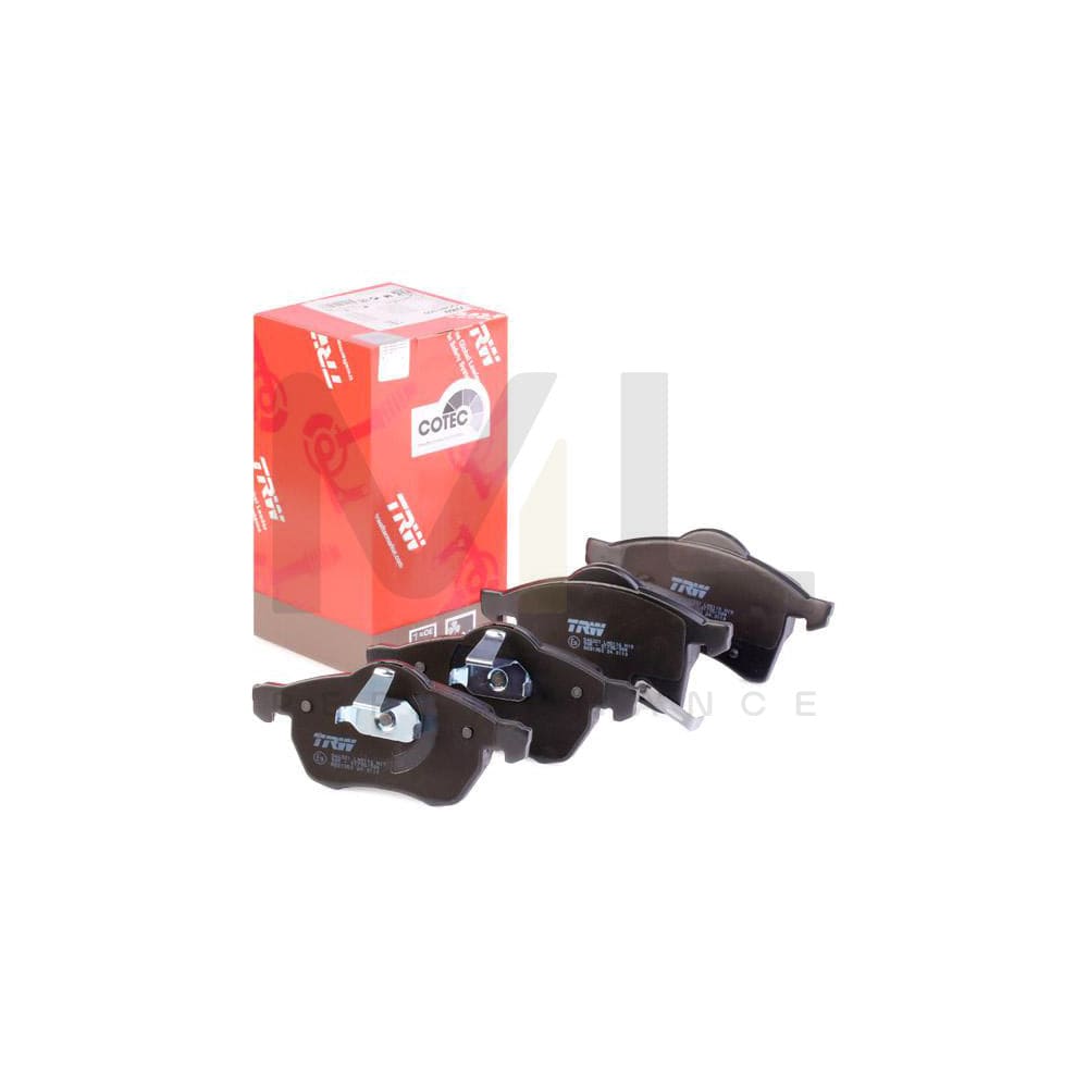 TRW Cotec Gdb1350 Brake Pad Set Prepared For Wear Indicator