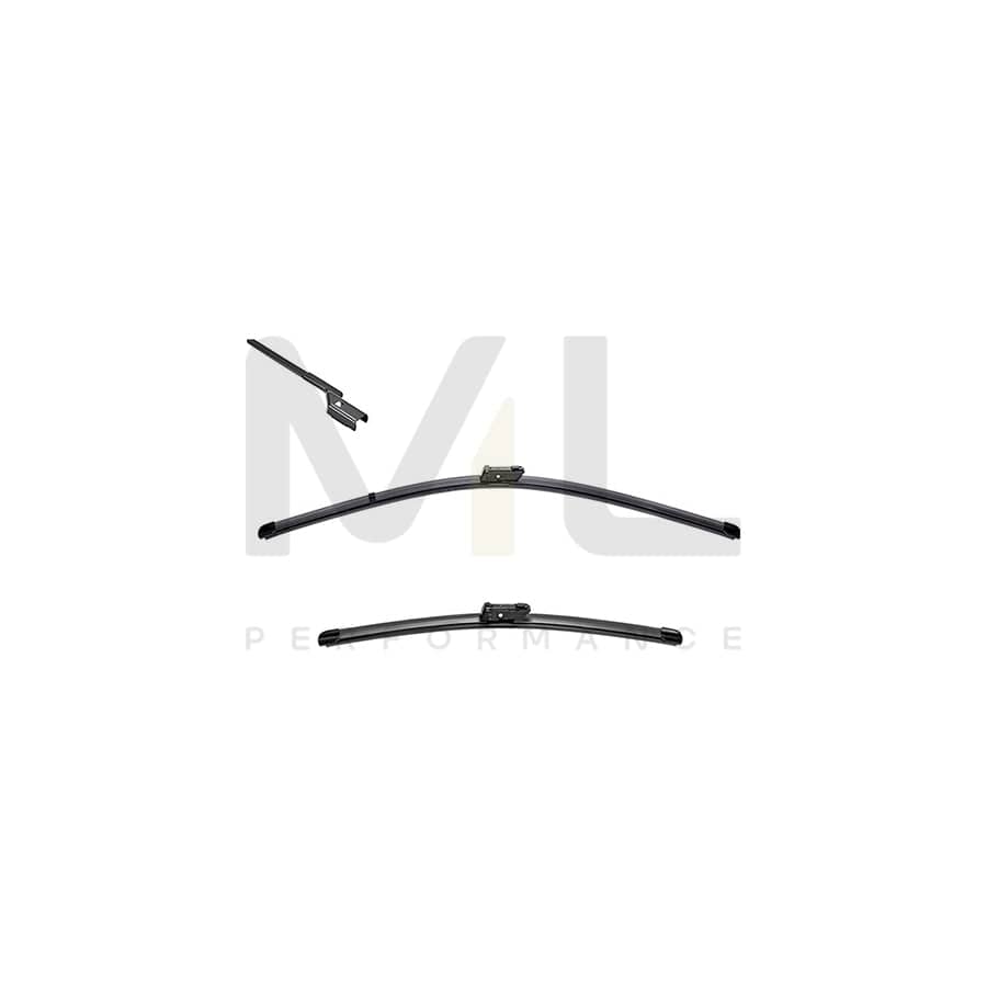 Valeo Silencio Flat Wiper Blade Set Vm452 Front