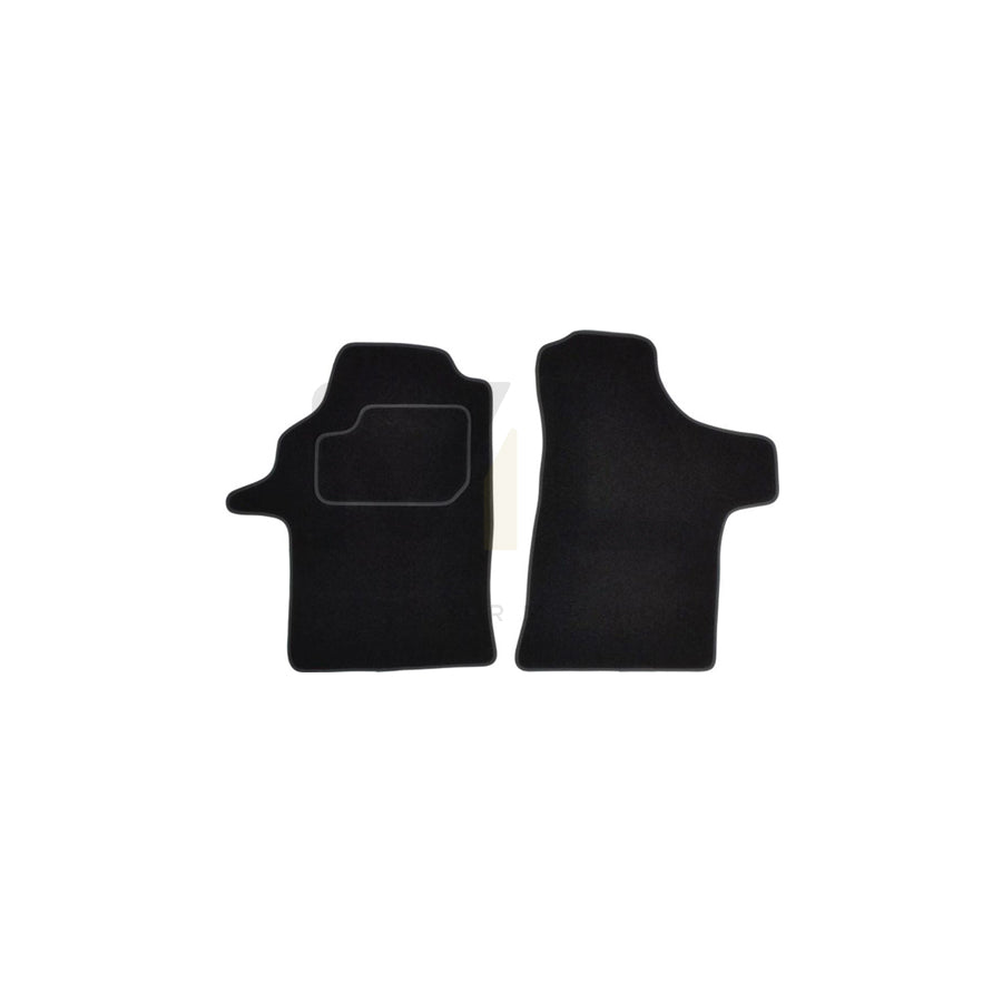 MAMMOOTH Tailored A041 MER385 PRM 01 Floor mat set suitable for MERCEDES-BENZ Viano (W639) Textile, Front, Quantity: 2, Black