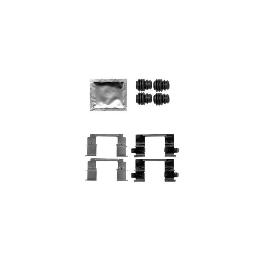 Hella 8DZ 355 205-281 Accessory Kit, Disc Brake Pads For Honda Accord