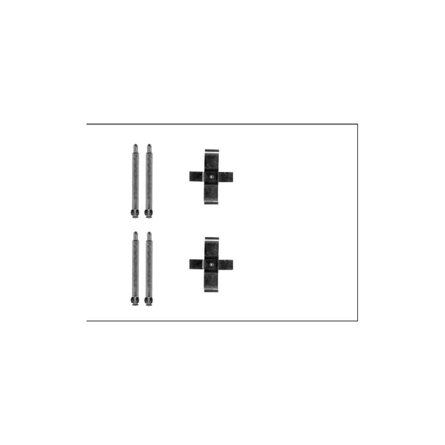 Hella 8DZ 355 205-591 Accessory Kit, Disc Brake Pads