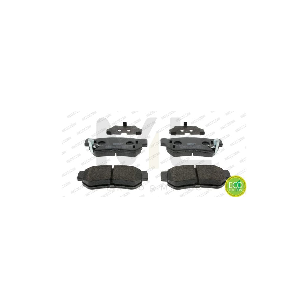 Ferodo Premier Eco Friction FDB1606 Brake Pad Set With Acoustic Wear Warning, Without Accessories