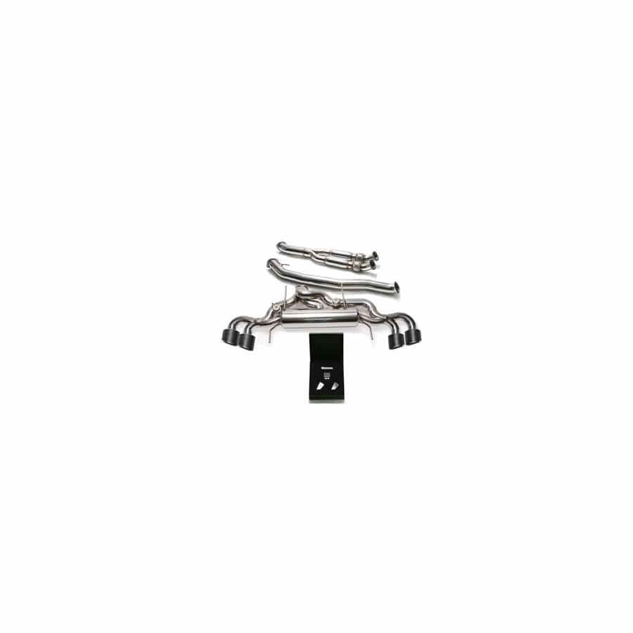 Armytrix NI35S-BF NI35S-BQS12C Valvetronic 102mm Exhaust System Nissan GT-R R35 2009-2021 with Quad Chrome 5"
