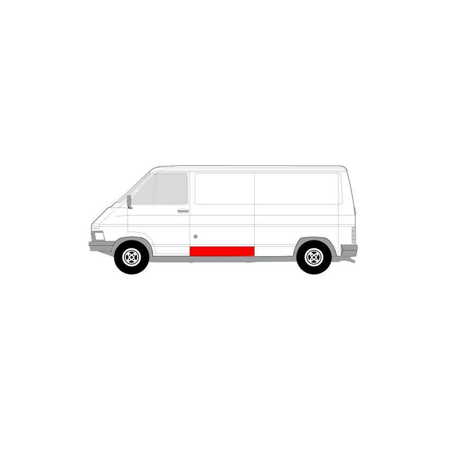 Blic 6505-06-6061014P Sidewall for Renault Trafic