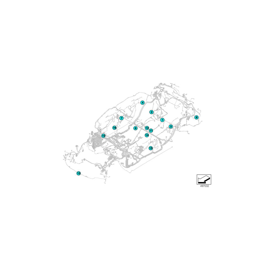 Genuine BMW 61139290809 G11 G06 G12 Socket Housing 4 POL. KOD. C (Inc. 730LdX, X7 M50iX & X7 50iX)