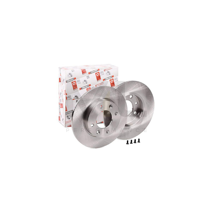 Ferodo Premier DDF1178 Brake Disc Solid, With Bolts/Screws - Pair
