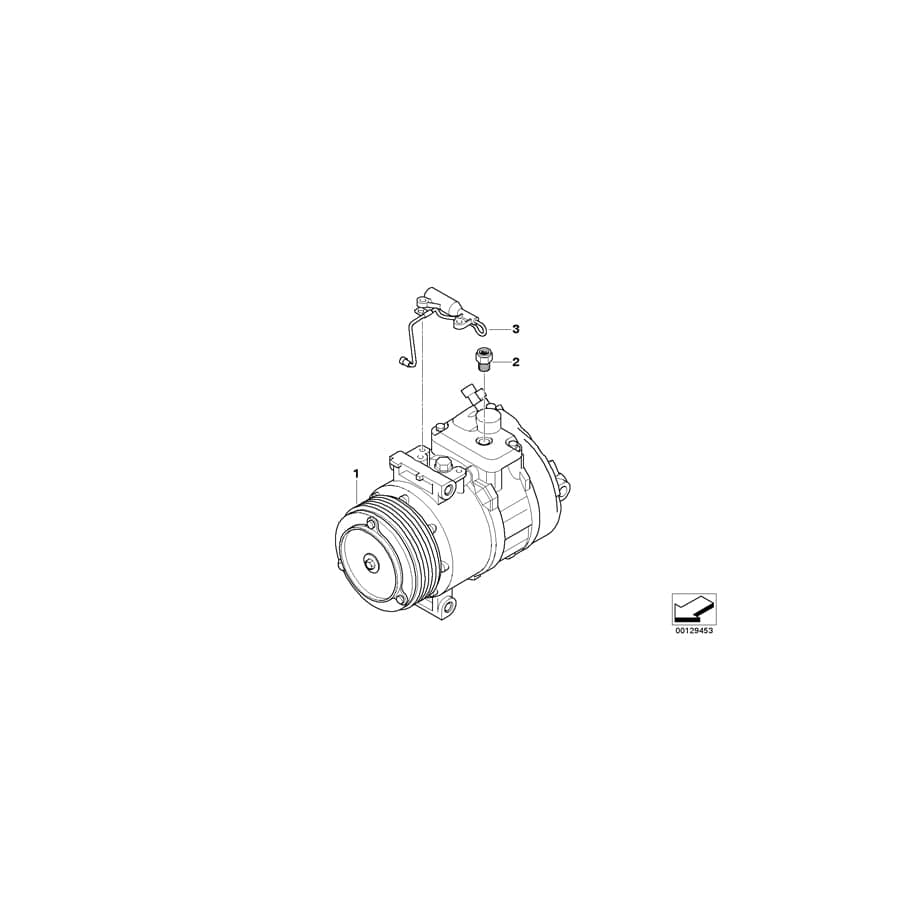 Genuine BMW 61138366635 E83 Pin Terminal 1-POLIG (Inc. X3 3.0d & X3 3.0sd)
