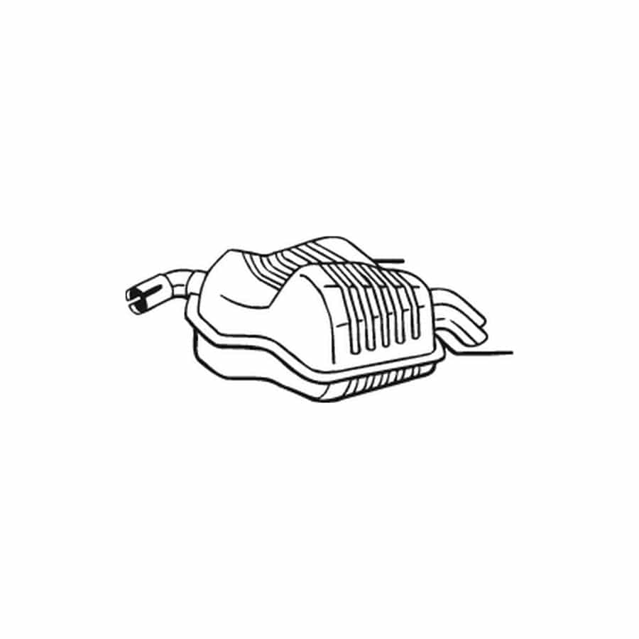 Bosal 215-003 Rear Silencer for Saab 9-3