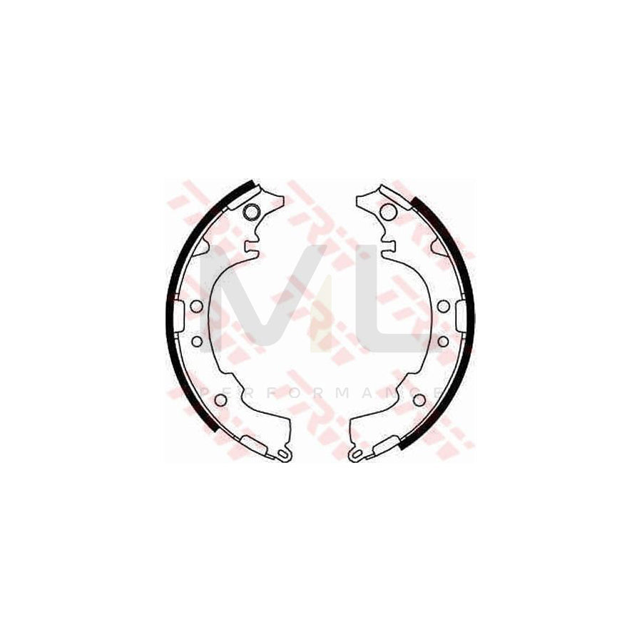 TRW GS8652 Brake Shoe Set