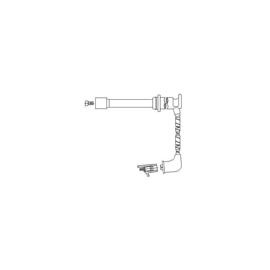 Bremi 658F104 Ignition Lead for Mazda Xedos 6 (Ca)