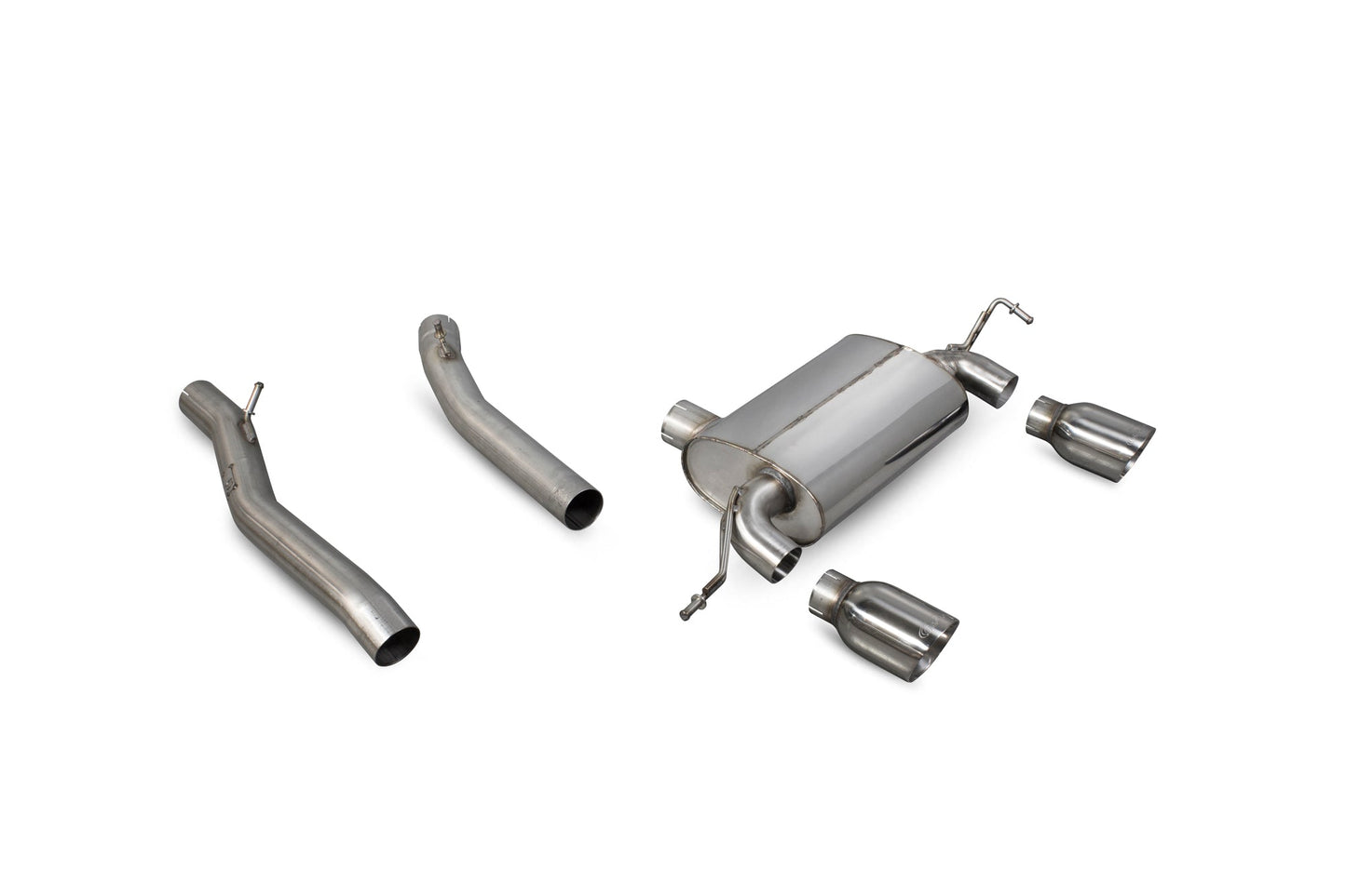 Scorpion SAUS057 Audi TT Mk1 Non Resonated Cat-Back System | ML Performance UK UK
