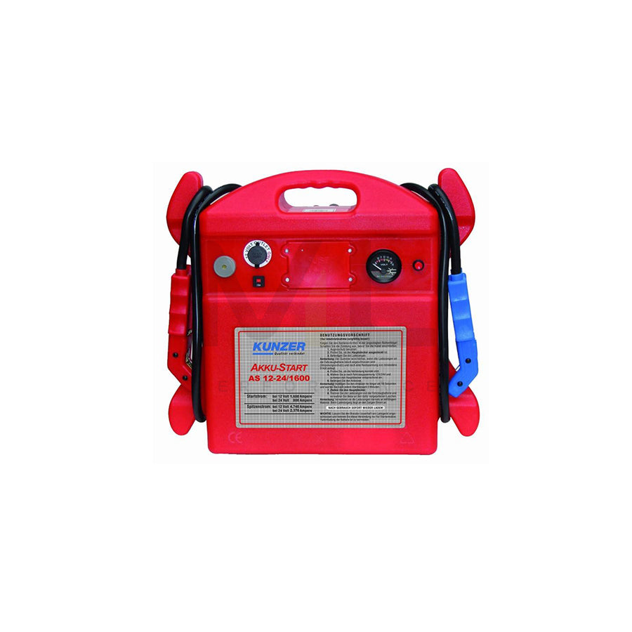 KUNZER AS 6-12/1700 Car jump starter Battery Capacity: 20Ah