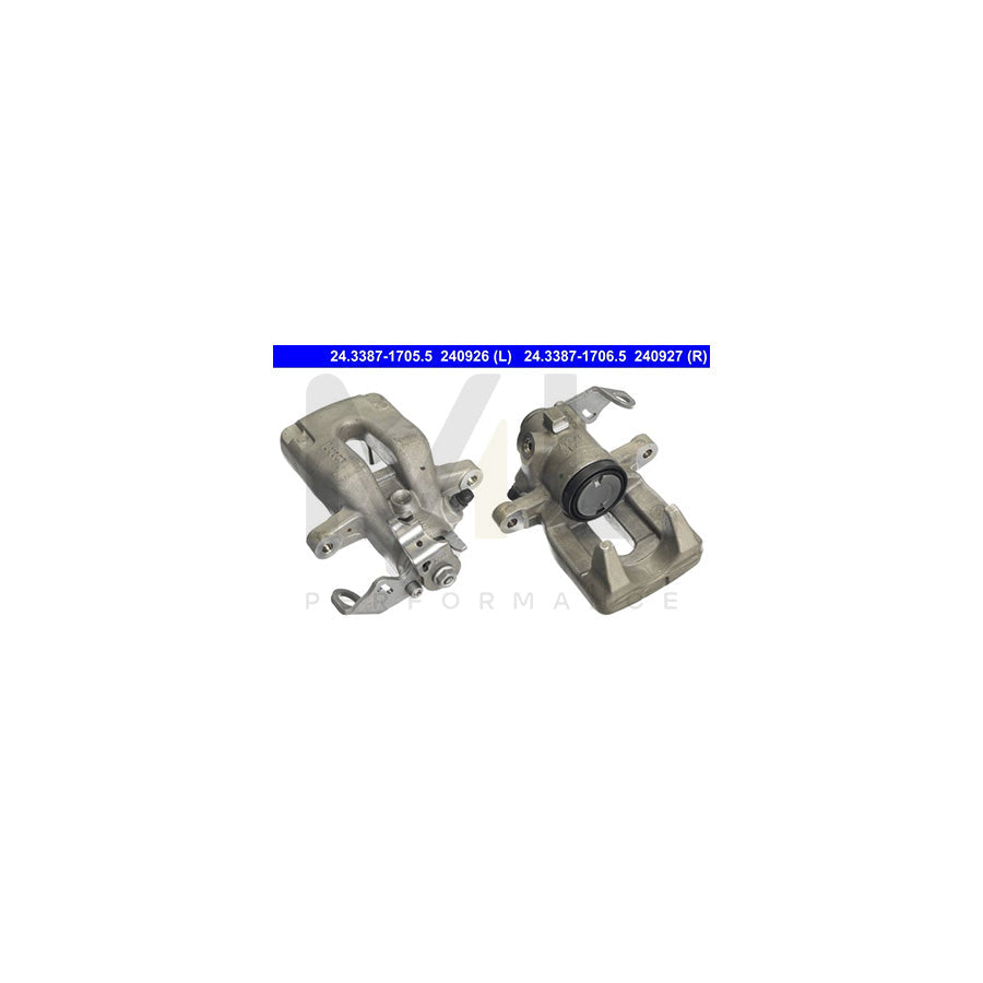 ATE 24.3387-1705.5 Brake Caliper without holder