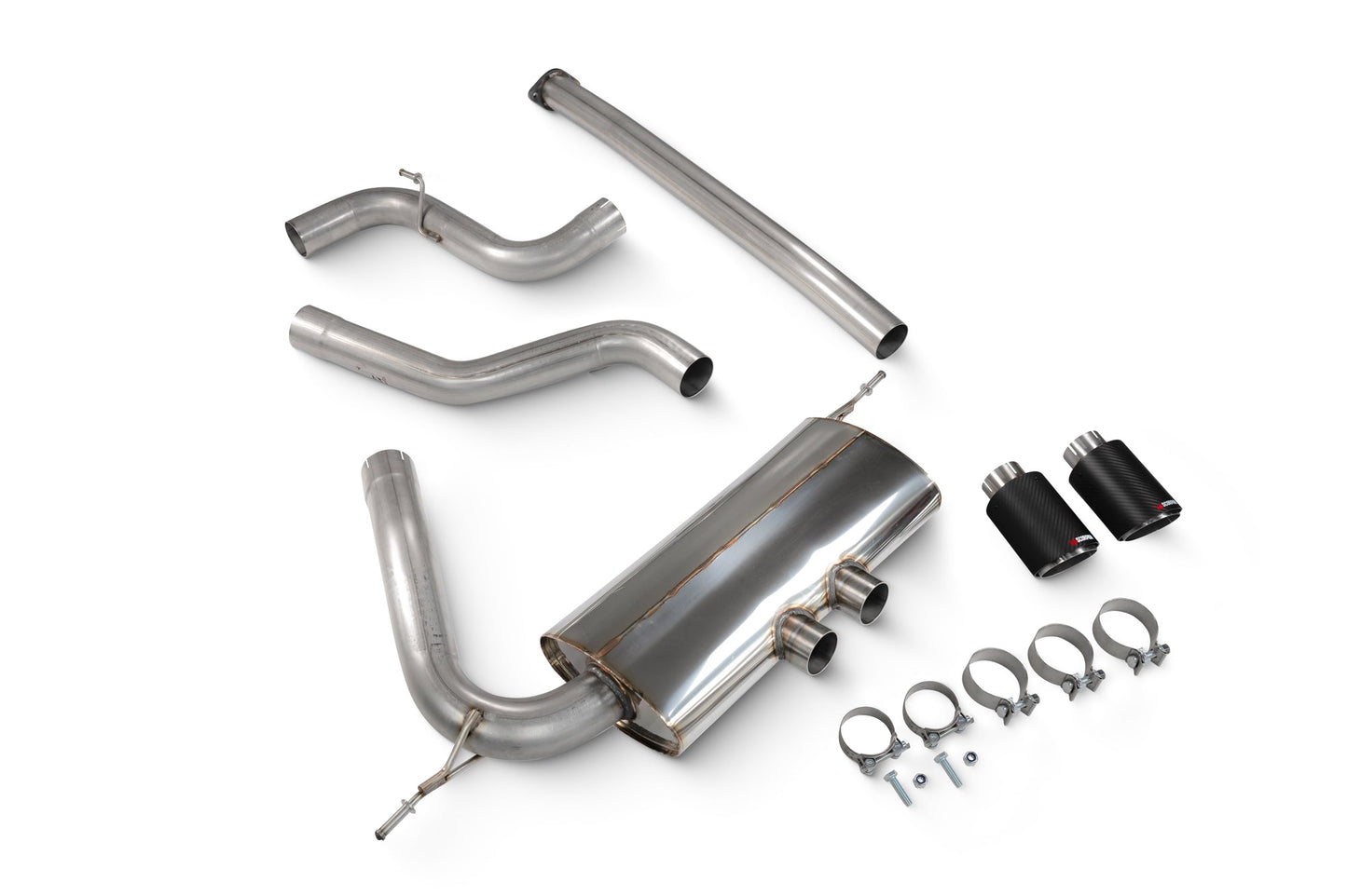 Scorpion SFDS071CF Ford Focus MK3 ST Non-Resonated Cat-Back System | ML Performance UK UK