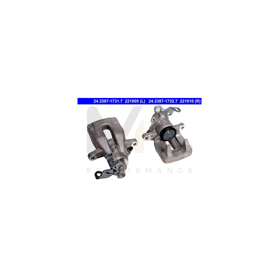 ATE 24.3387-1732.7 Brake Caliper without holder