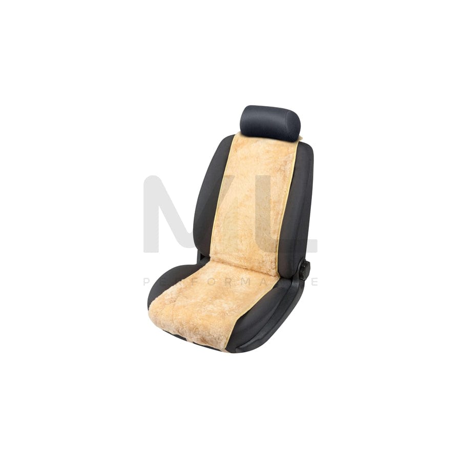 WALSER Cosmo 20028 Car seat protector Sheepskin, 55 x 36, 65 x 30